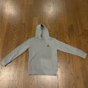 Jordan Kids Gray Hoodie Size M 10/12